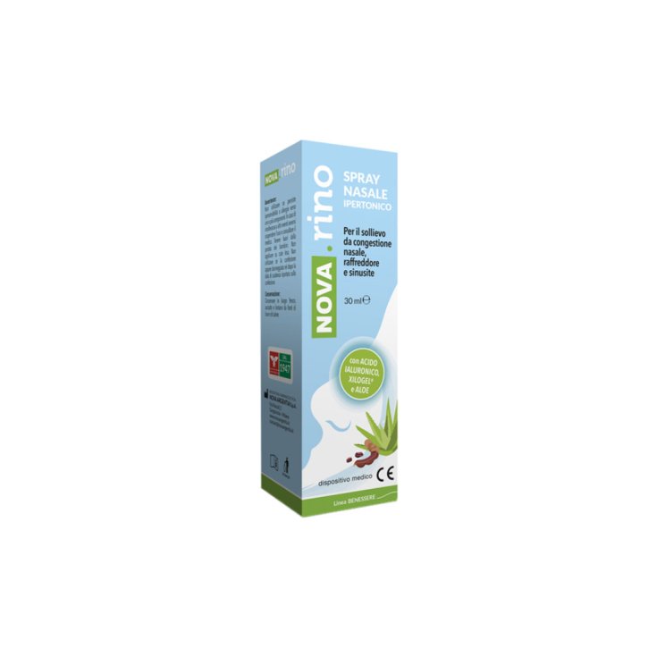 Nova Argentina Nova Rino Spray Sollievo Congestione Nasale 30ml Nova Argentina Nova Rino Spray Sollievo Congestione Nasale 30ml