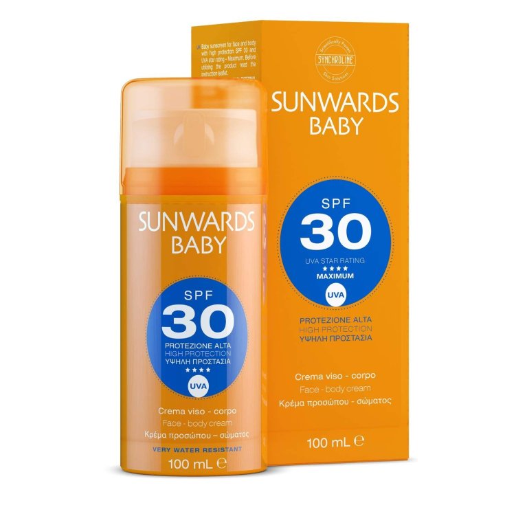 Synchroline Sunwards Baby Crema Viso Corpo SPF 30 100ml