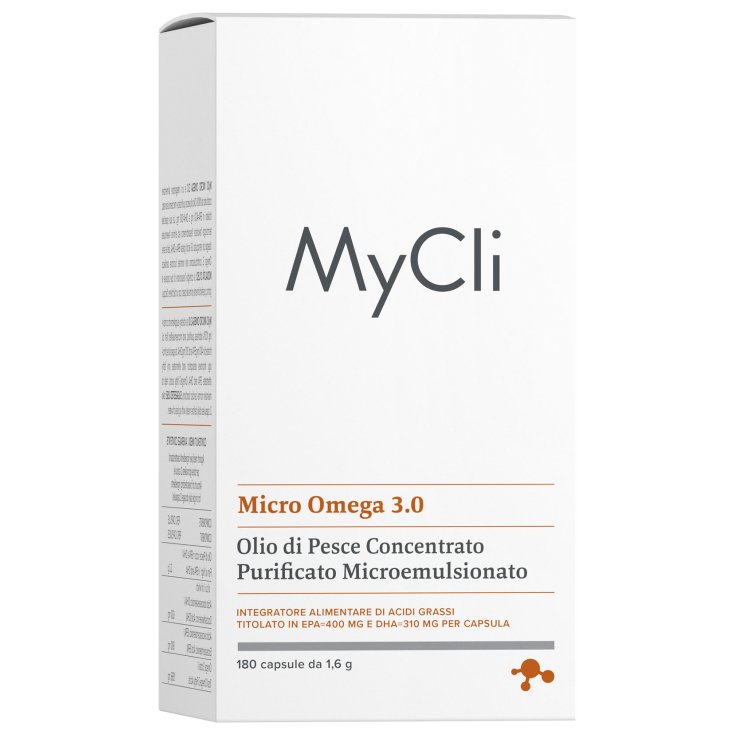 Mycli Omega 3,0 Integratore Alimentare 180 Capsule