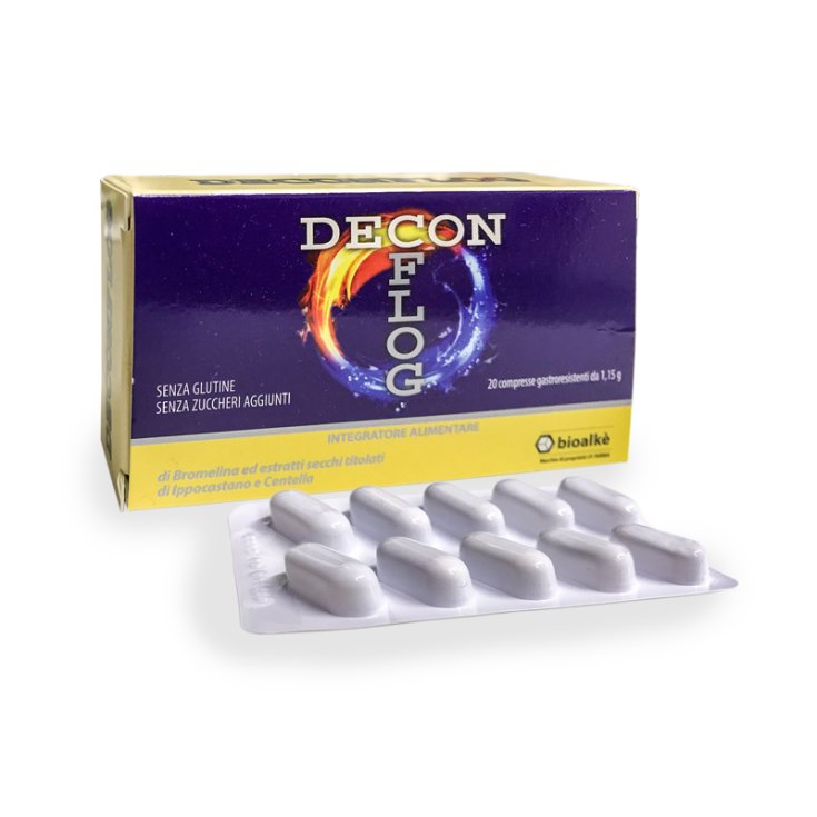 Bioalk&egrave; Decon Flog Integratore Alimentare 20 Compresse