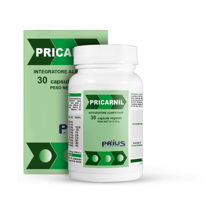 Prius Pricarnil Integratore Alimentare 60 Capsule Prius Pricarnil Integratore Alimentare 60 Capsule