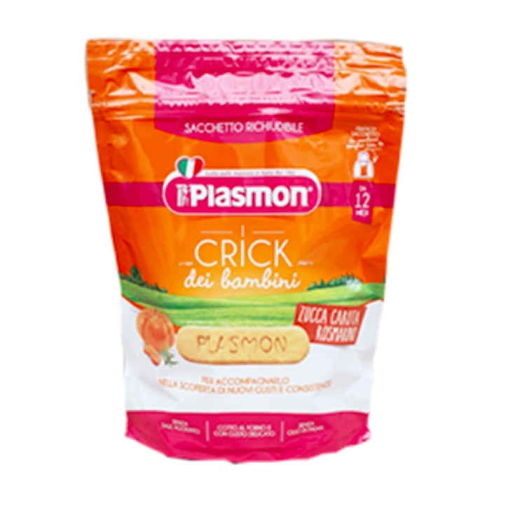 Plasmon I Crick Dei Bambini Biscotto Zucca Carote Rosmarino