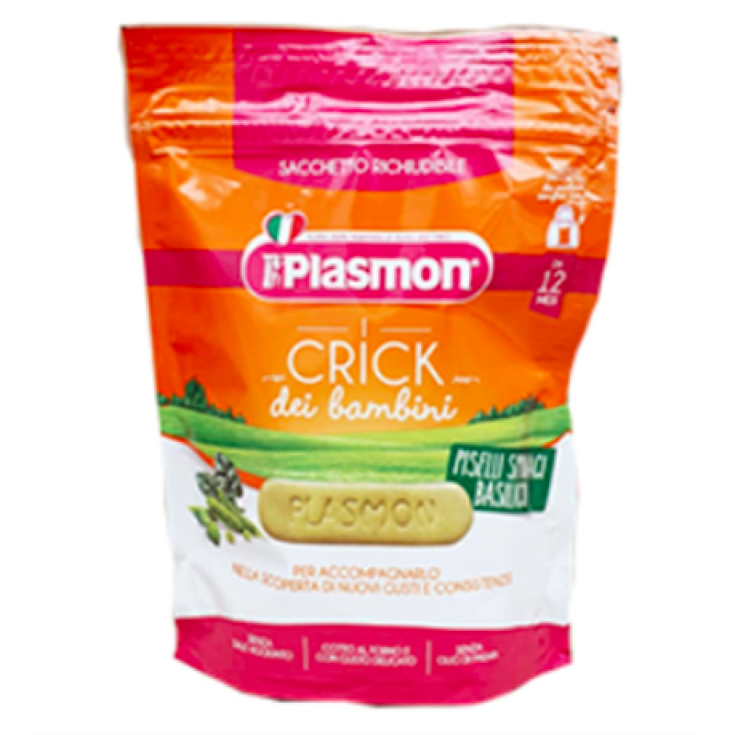 Plasmon I Crick Dei Bambini Biscotti Piselli Spinaci Basilico
