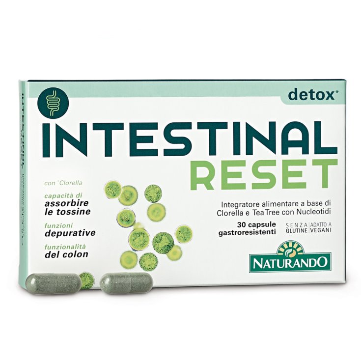 Intestinal Reset Integratore Alimentare Senza Glutine 30 Capsule Gastroresistenti