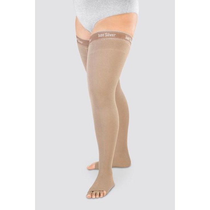 Juzo Expert Strong Silver Calze Autoreggenti Colore Beige 0 Rif. 3052 1 Paio