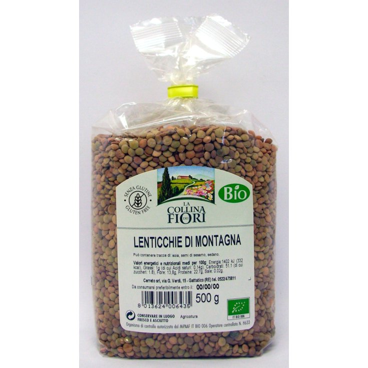 La Collina Dei Fiori Lenticchie Di Montagna Biologico 500g