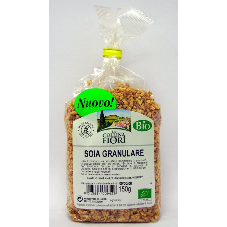 La Collina Dei Fiori Soia Granulare Biologico Senza Glutine 150g