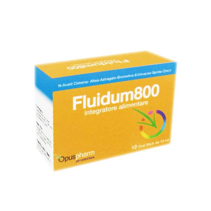 Opuspharm Fluidum 800 Integratore Alimentare 15ml