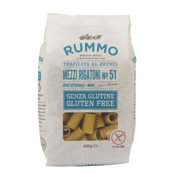 Rummo Mezzi Rigatoni N&deg;51 Senza Glutine 400g