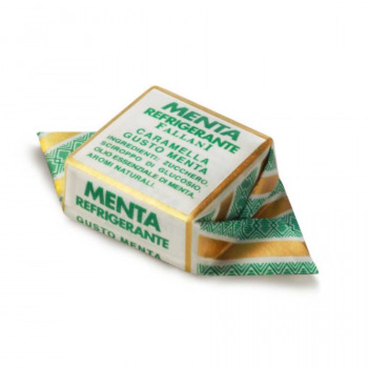 Fallani Menta Refrigerante Caramelle Biologiche Gusto Menta 100g