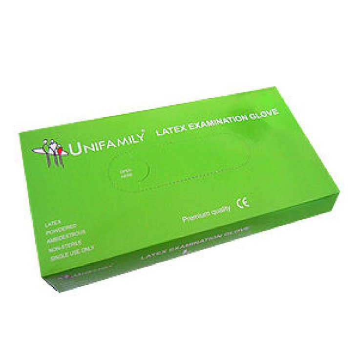 Unifamily Linea Medicale Guanti Lattice M 100 Pezzi