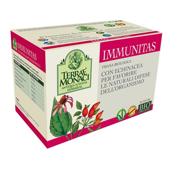Valverbe Terrae Monaci Immunitas Tisana Biologica 20 Filtri