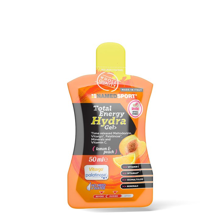 Named Sport Total Energy Hydra Gel Limone & Pesca 50ml