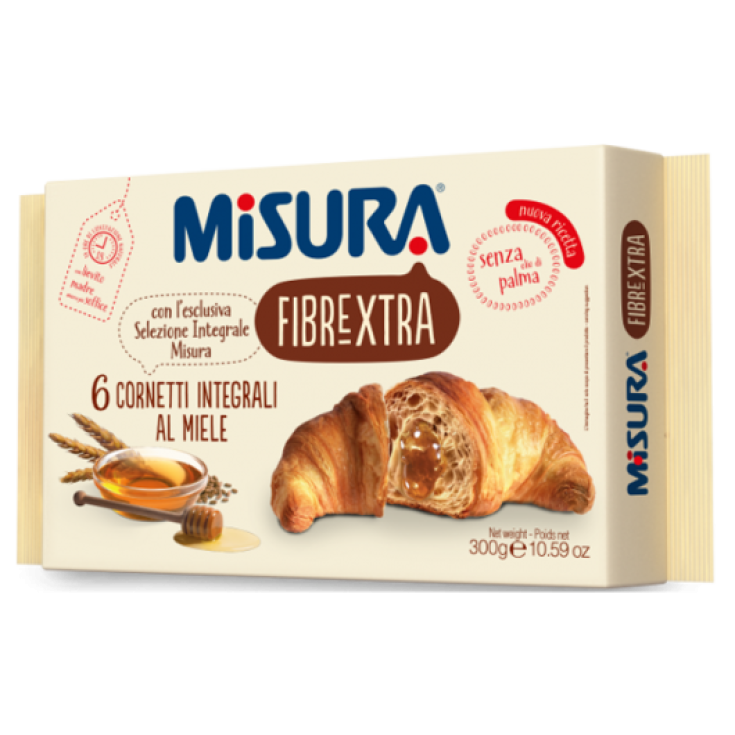 Misura Fibrextra Cornetti Integrali Al Miele  6x50g