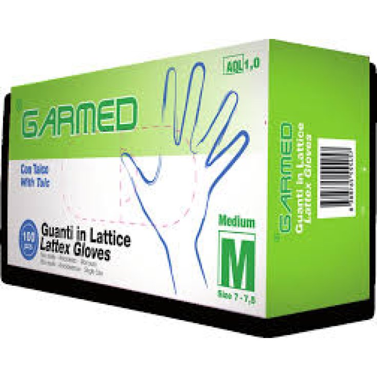 Garmed Guanto In Lattice Con Talco M