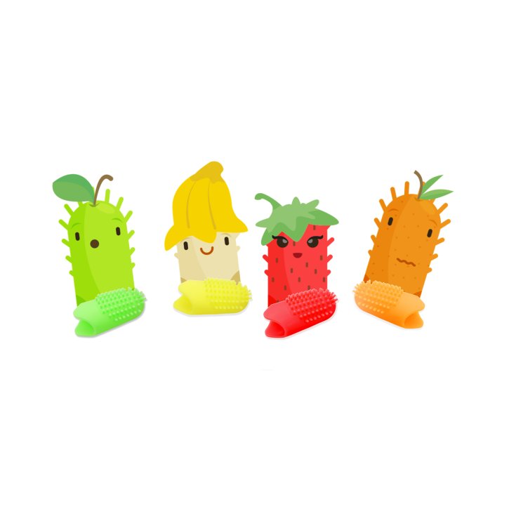 Iko Kids Ditale Per Lavarsi I Dentini 6-14 Anni Aroma Mela Verde