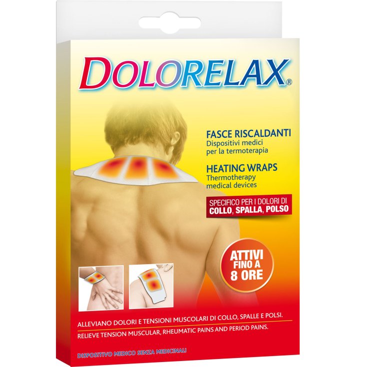 Dolorelax Fascia Riscaldante Terapia Del Dolore  2 Pezzi