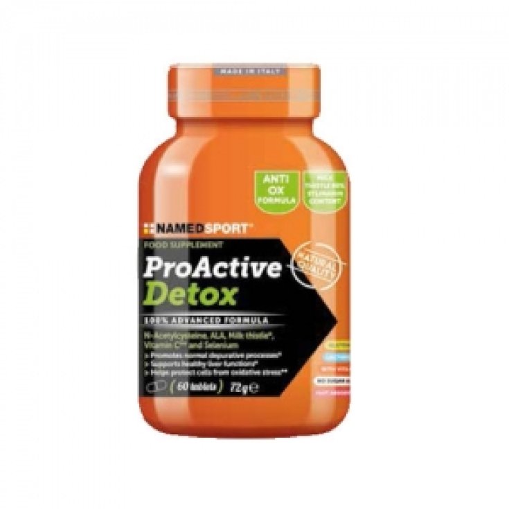 Named Proactive Detox Integratore Alimentare 60 Compresse Named Proactive Detox Integratore Alimentare 60 Compresse
