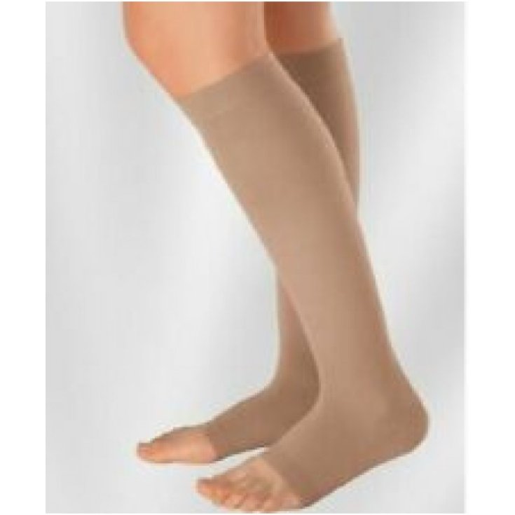 Medi Gambaletto Compressione Graduata 18 MmHg Punta Aperta Colore Sabbia Taglia 2 Cod. 2804pa