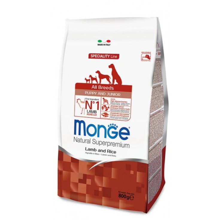 Natural Superpremium All Breeds Puppy & Junior Agnello e Riso - 800GR