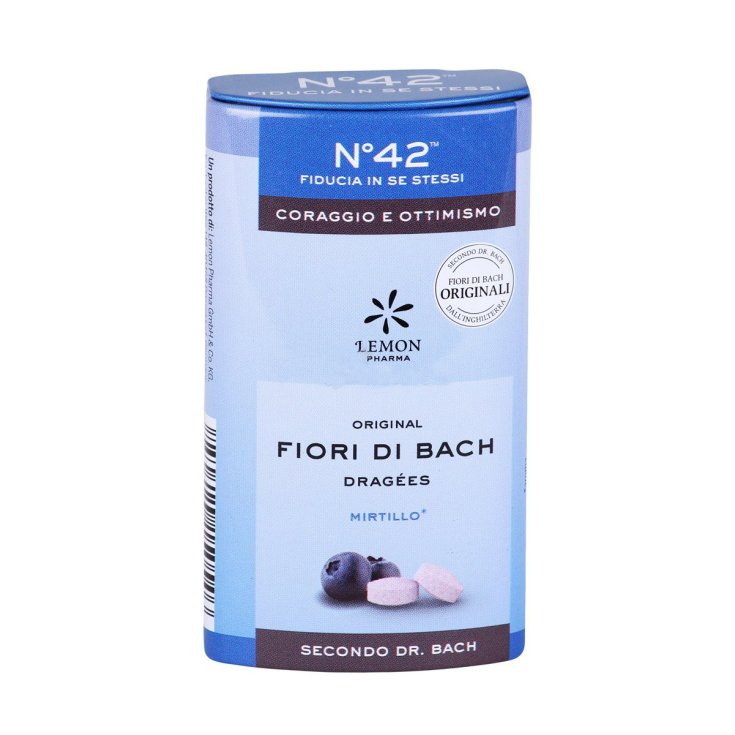 Lemon Pharma Fiori Di Bach N&deg; 42 Fiducia In Se Stessi-Coraggio E Ottimismo Pastiglie 50g