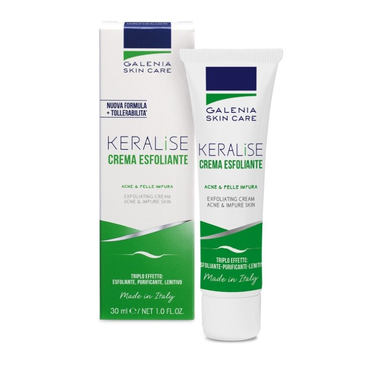 Galenia Skin Care Keralise Crema Esfoliante Acne EPelle Impura 30ml