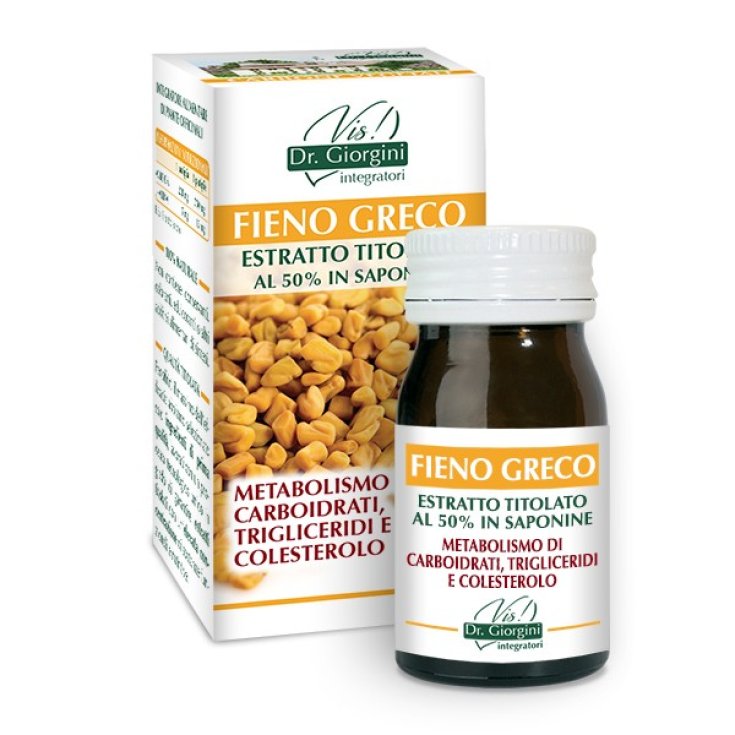Dr.Giorgini Fieno Greco Estratto Titolato Integratore Alimentare 60 Pastiglie