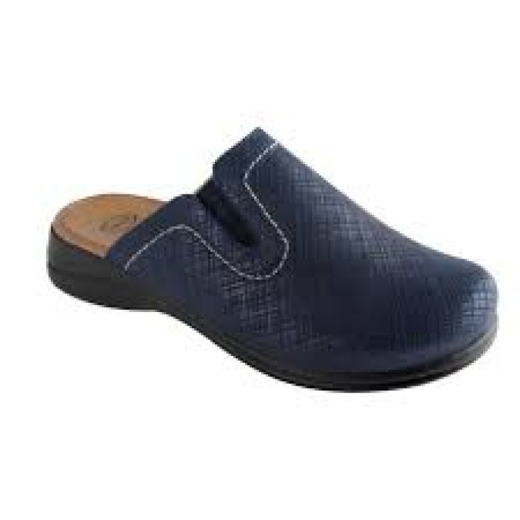 Scholl New Toffee Ciabatta Donna Tecnologia Memory Cushion Colore Blu Navy Misura 35
