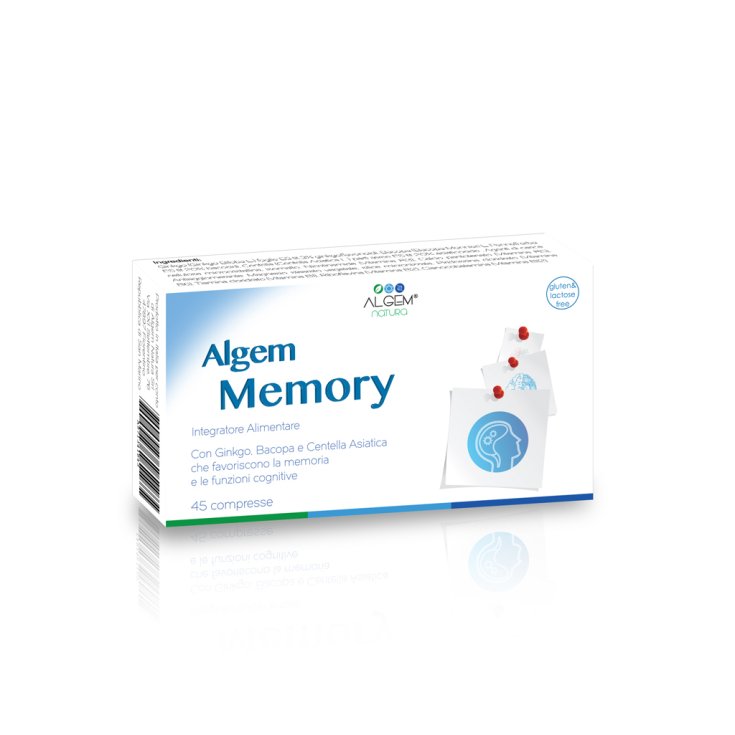 Algem Natura Algem Memory Integratore Alimentare 45 Compresse Algem Natura Algem Memory Integratore Alimentare 45 Compresse