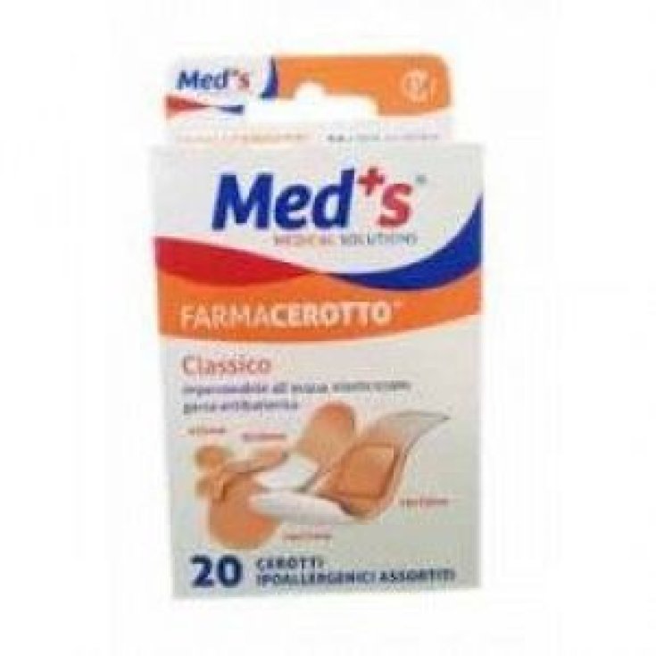 Med+s Cerotto Strip Classic L/xl 20 Pezzi