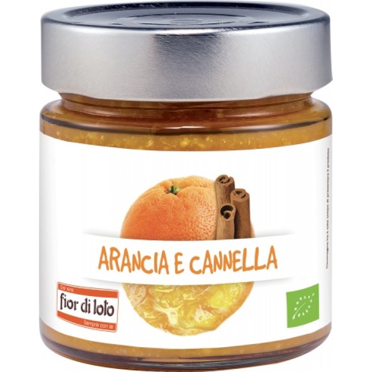 Fior Di Loto Composta Di Arancia E Cannella Biologico 250g