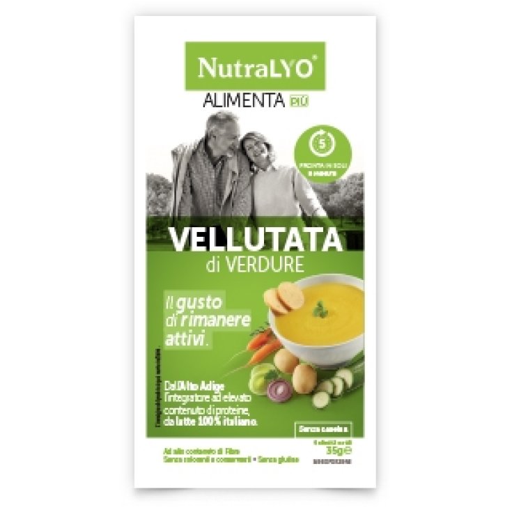 NutraLYO AlimentaPi&ugrave; Vellutata Proteica Alle Verdure Integratorte Alimentare 35g
