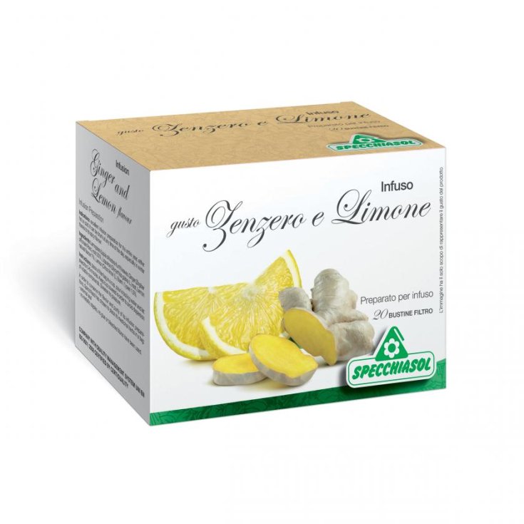 Zenzero e&nbsp;Limone Infuso Specchiasol 20 Bustine