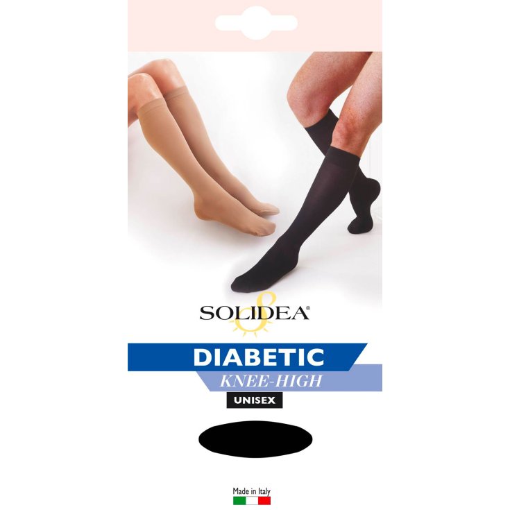 Solidea Diabetic Knee-High Gambaletto Colore Nero Taglia 2-M