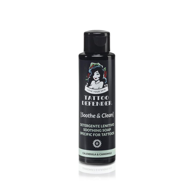 Tattoo Defender Soothe & Clean Detergente Lenitivo Pelle Tatuata 100ml