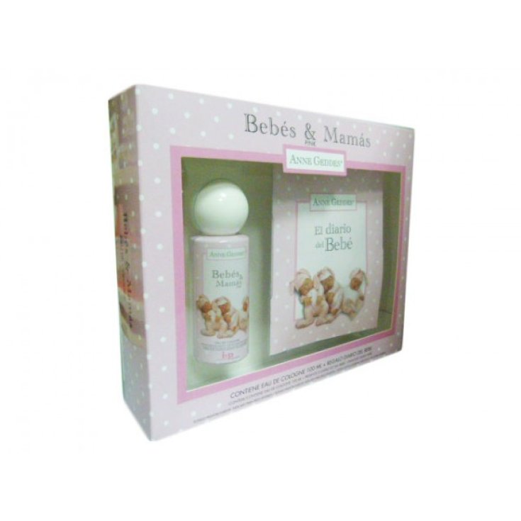 Anne Geddes Bebes & Mamas Pink Profumo Per Bambina 100ml + Diario Rosa