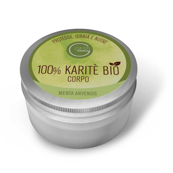 Gesti 100% Karit&eacute; Bio Crema Corpo Alla Menta 200ml