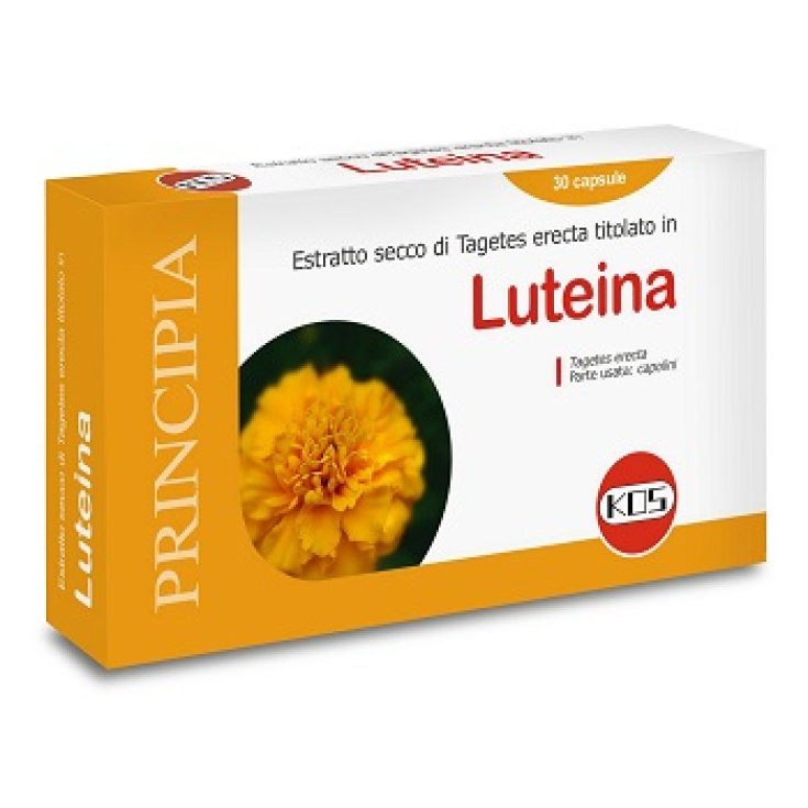 Kos Luteina Estratto Secco Integratore Alimentare 30 Capsule