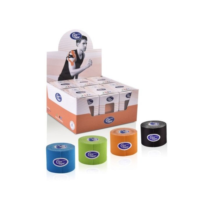 Aneid Cure Tape Sports Cerotti Colore Arancione 5x500cm