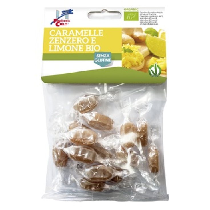 La Finestra sul Cielo Caramelle Zenzero e Limone Bio Senza Glutine 50g