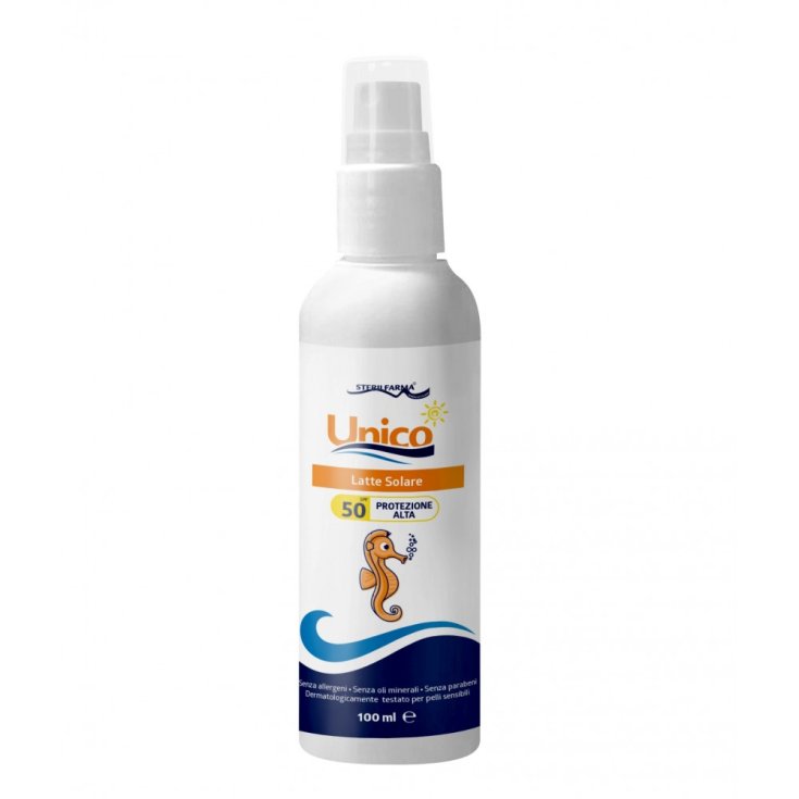 Sterilfarma&reg; Unico Latte Solare Protezione Alta SPF50 Spray 100ml