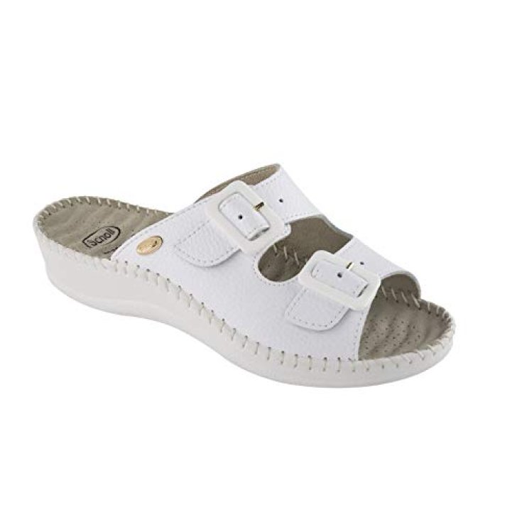 Scholl Weekend Bycast Ciabatta Donna Colore Bianco Taglia 41
