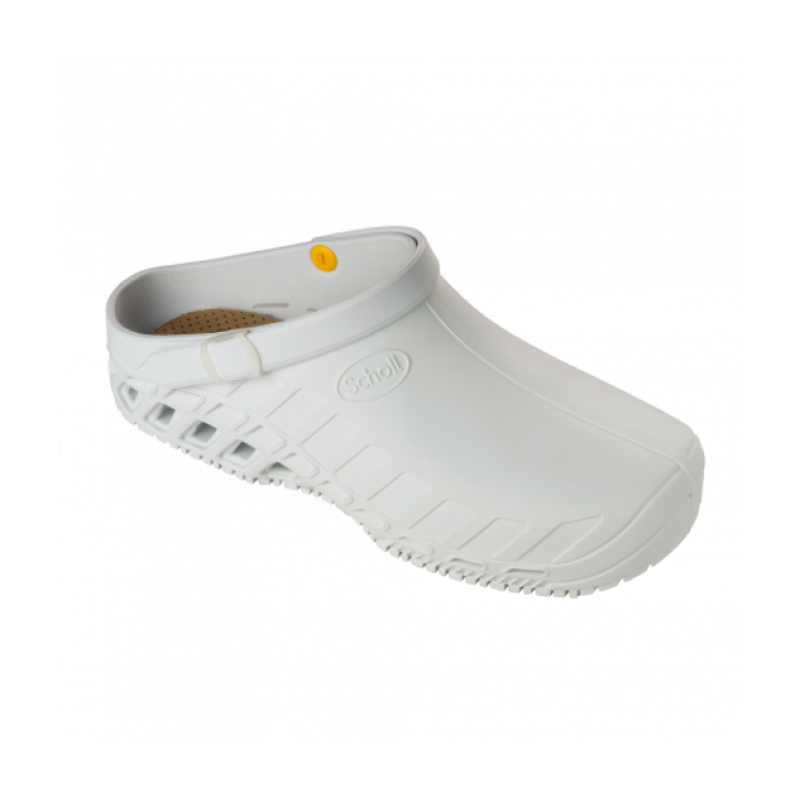 Scholl Clog Evo Plantare Memory Cushion Unisex Colore Bianco Misura 41-42