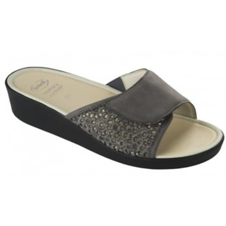 Scholl Yona Ciabatta Donna Plantare Memory Cushion Colore Grigio Misura 40
