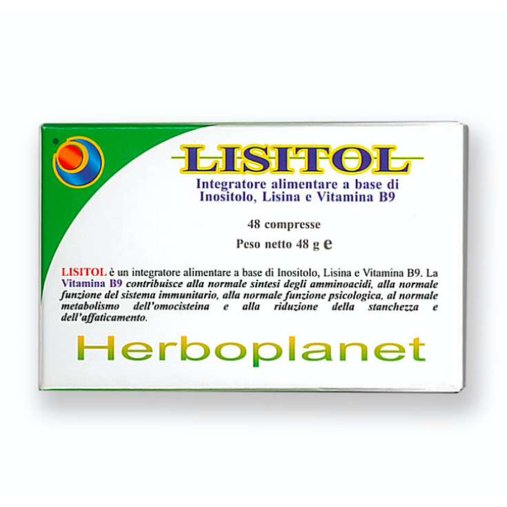 Herboplanet Lisitol Integratore Alimentare 48 Compresse