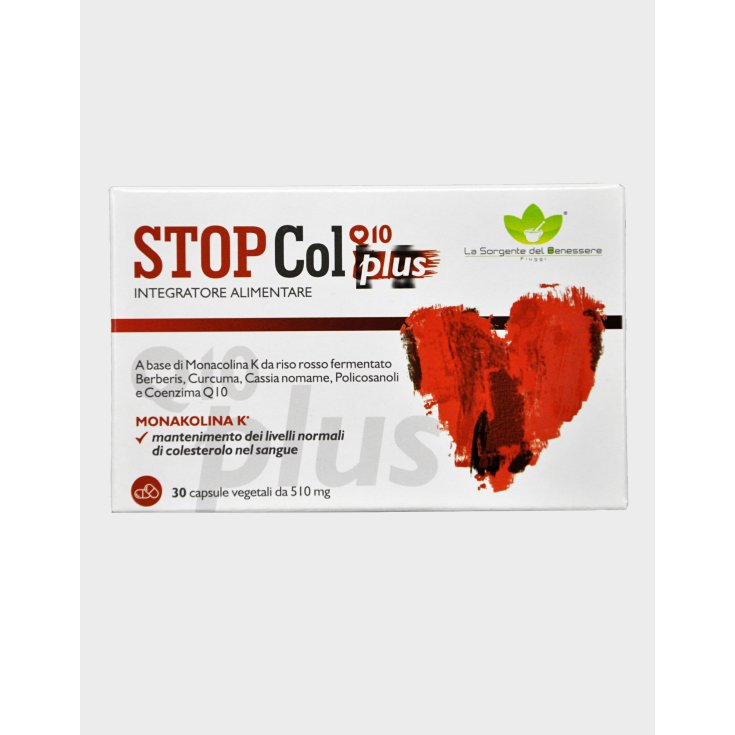 La Sorgente Del Benessere Stop Col Q10 Plus Integratore Alimentare 30 Capsule