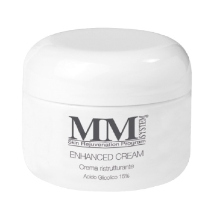 MM System Enhanced Cream 15% Acido Glicolico Crema Ristrutturante 50ml