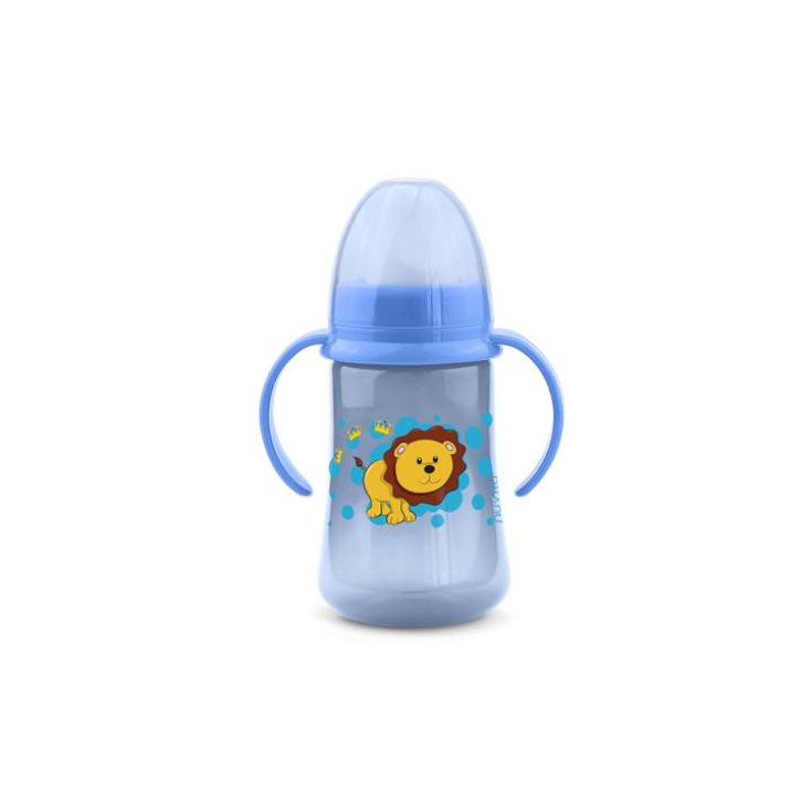 Nuvita Tazza Con Beccuccio In Silicone Con Manici Colore Blu