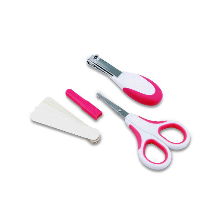 Nuvita Baby Kit Unghie Colore Rosa