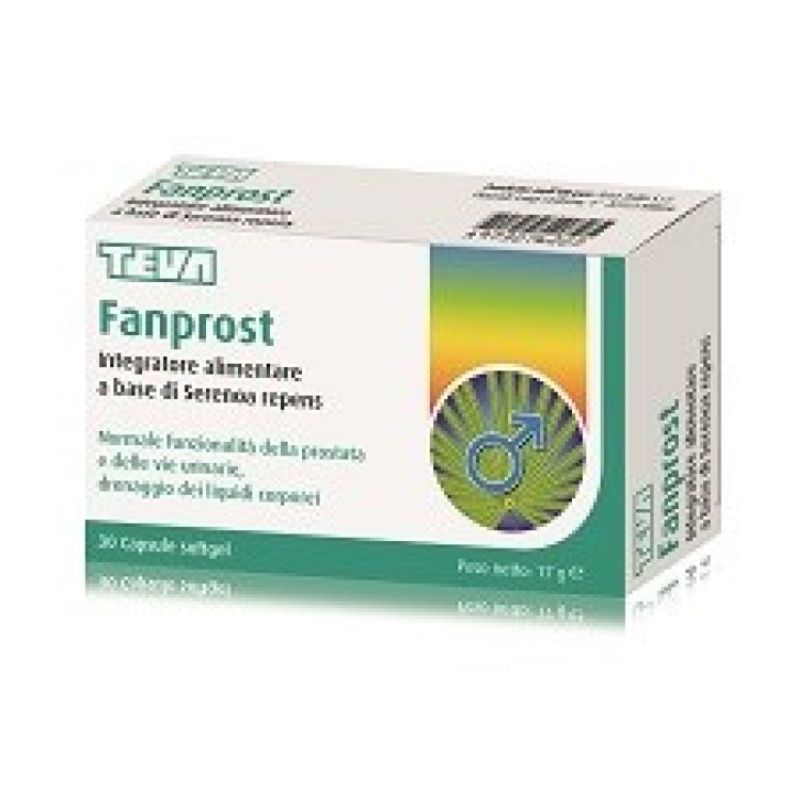 Teva Fanprost Integratore Alimentare 30 Capsule Teva Fanprost Integratore Alimentare 30 Capsule